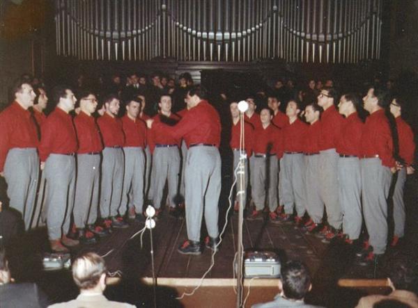 1963 03 Bologna Sala Bossi con la nuovissima divisa